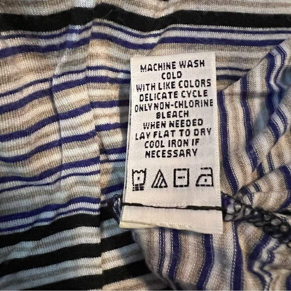 3 for $30! Max studio striped cowl neck shirt - Picture 9 of 9